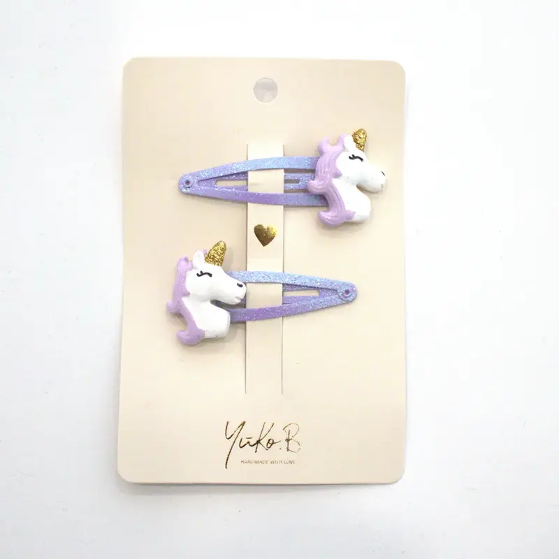 Duo barrettes - Beauties Licornes - Yuko B