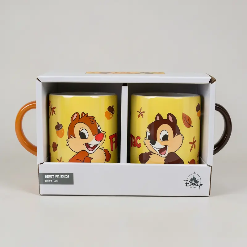 Duo de mugs Tic et Tac – Disneyland Paris