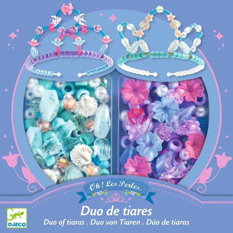 duo de tiares a creer bleu - DJECO