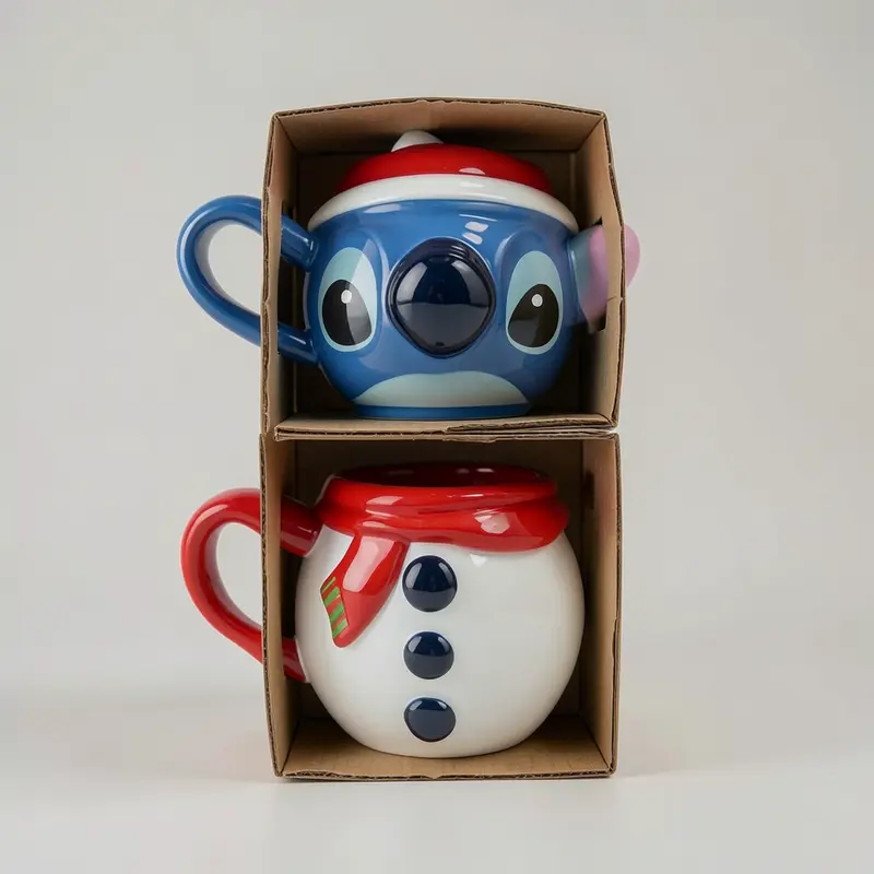 Duo mug et mini mug Stitch Noël – Disneyland Paris