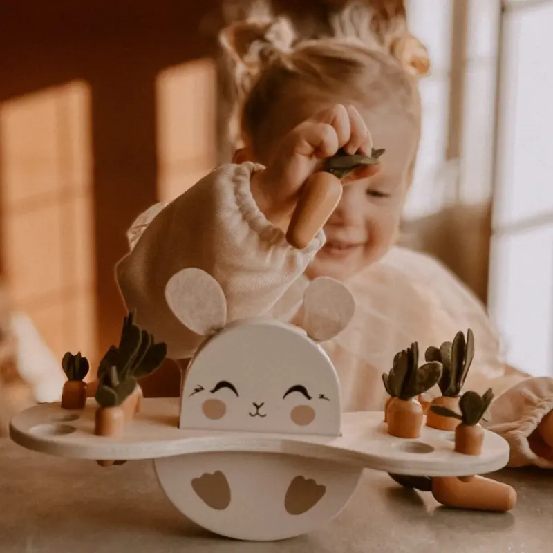 Échelle de Lapin – Puzzle en Bois Montessori | Mrs Ertha