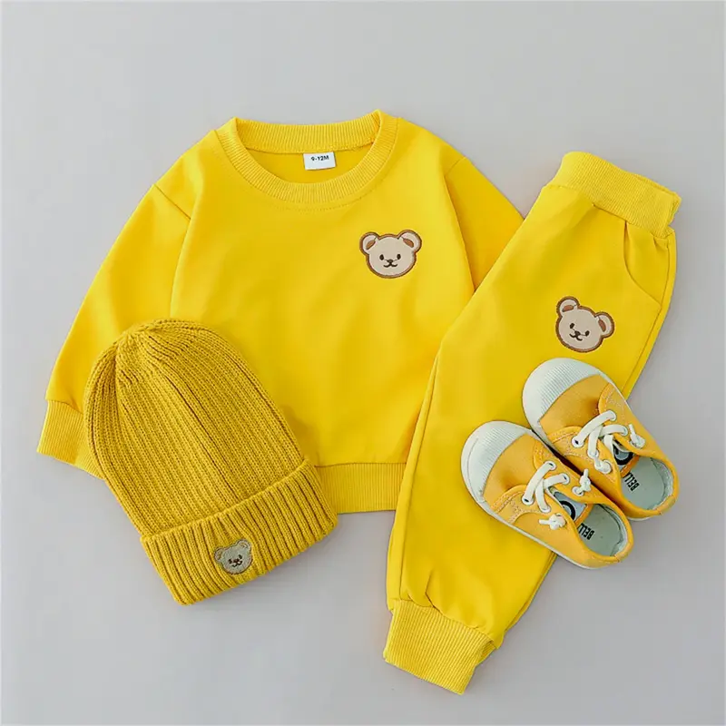 Ensemble 2 pièces Petit Ours bébé Mybooni — Haut + Pantalon 3M-6ans