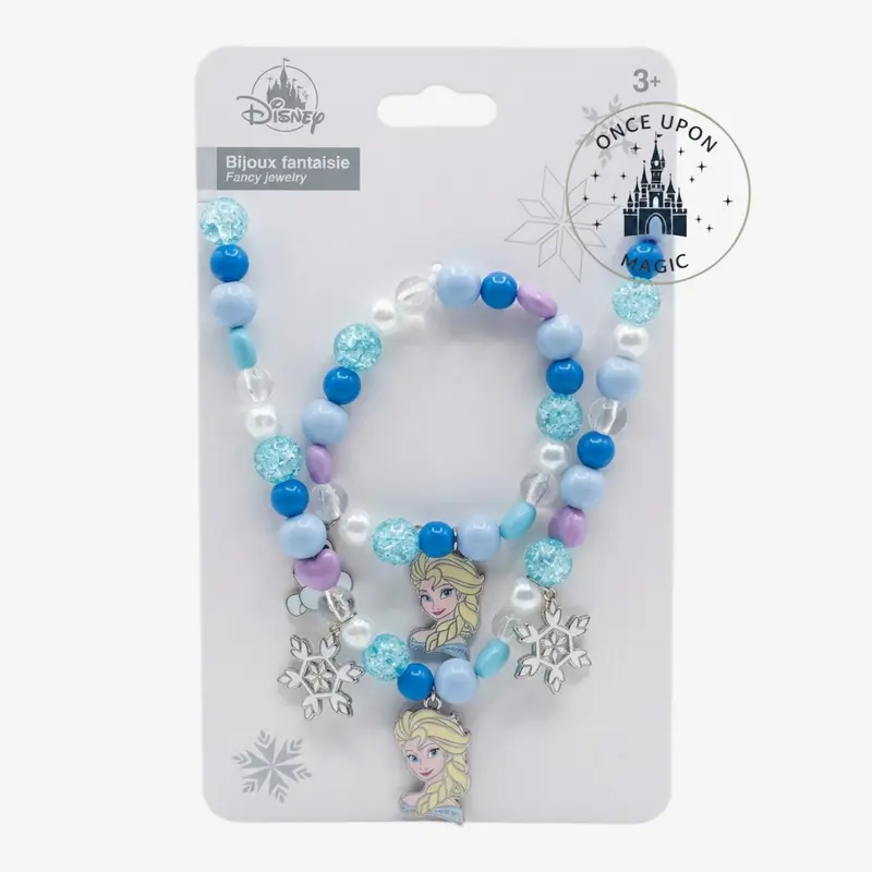 Ensemble bijoux Elsa – La Reine des Neiges – Disneyland Paris