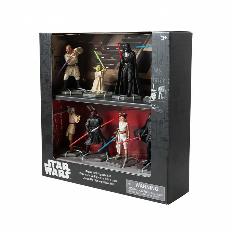 Ensemble de 8 figurines Sith & Jedi Star Wars – Disneyland Paris