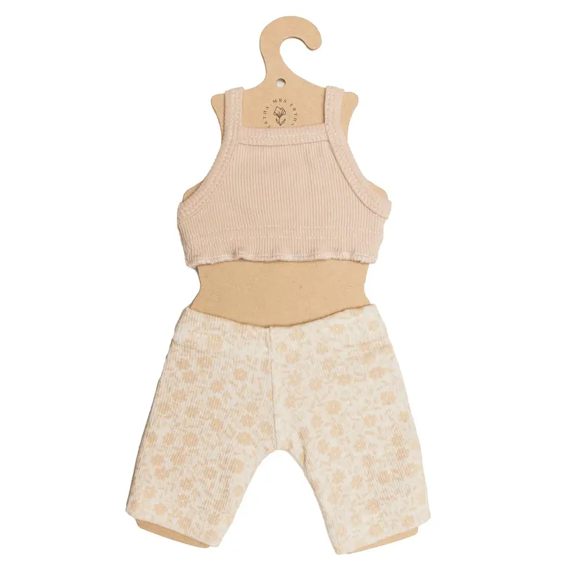 ensemble legging pour poupée Bouquet Silhouette - Mrs. Ertha