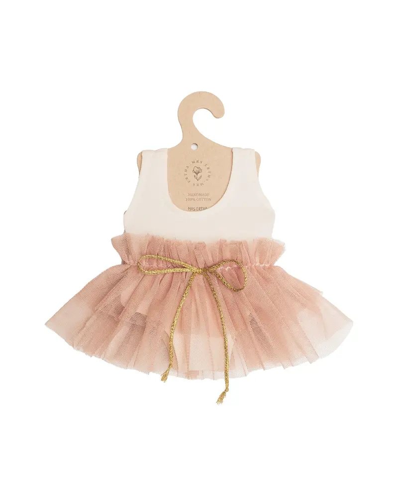 ensemble pour poupée ballet set blush - Mrs. Ertha
