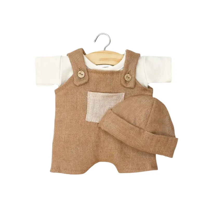 Ensemble salopette Antonin pour poupée Babies - Minikane