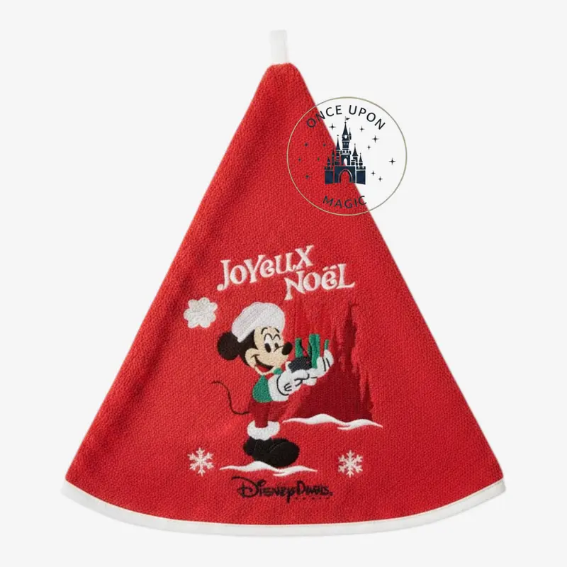 Essuie-mains Mickey Mouse Joyeux Noël – Disneyland Paris