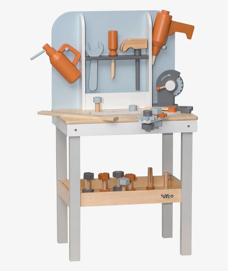 Établi en bois enfant – jouet bricolage dès 3 ans