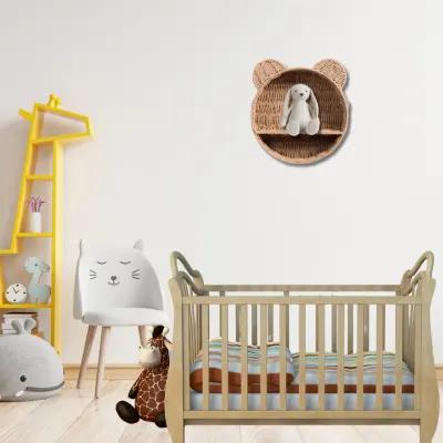 ETAGERE Enfant en Rotin - NidOurs