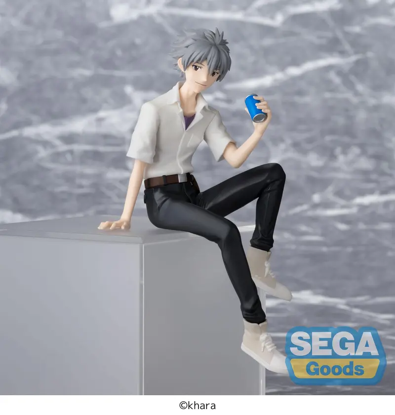 EVANGELION KAWORU NAGISA PERCHING NEW THEATRICAL