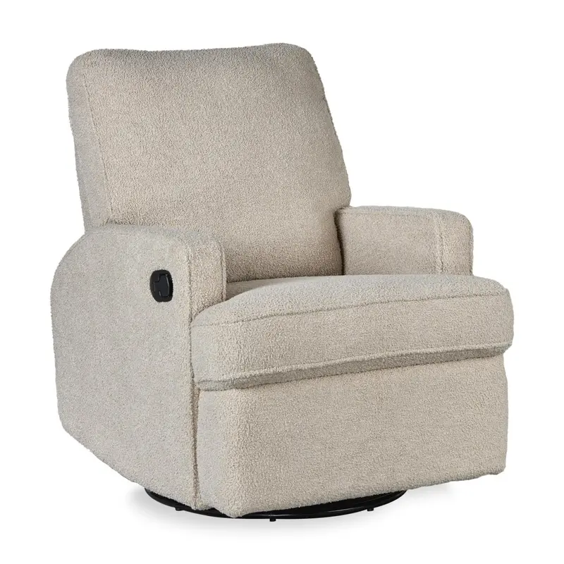 Fauteuil Inclinable Electrique - Swivel & Gliding - Teddy Taupe