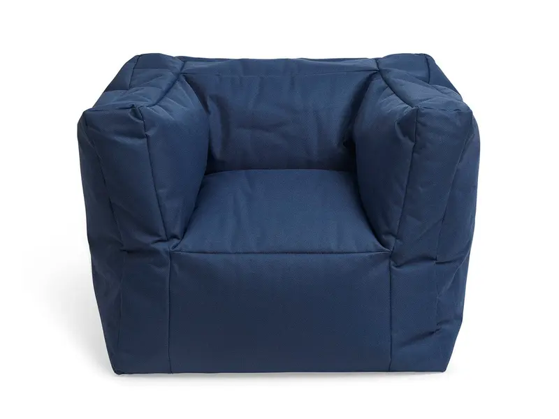 Fauteuil Pouf Enfant Jeans Blue - JOLLEIN