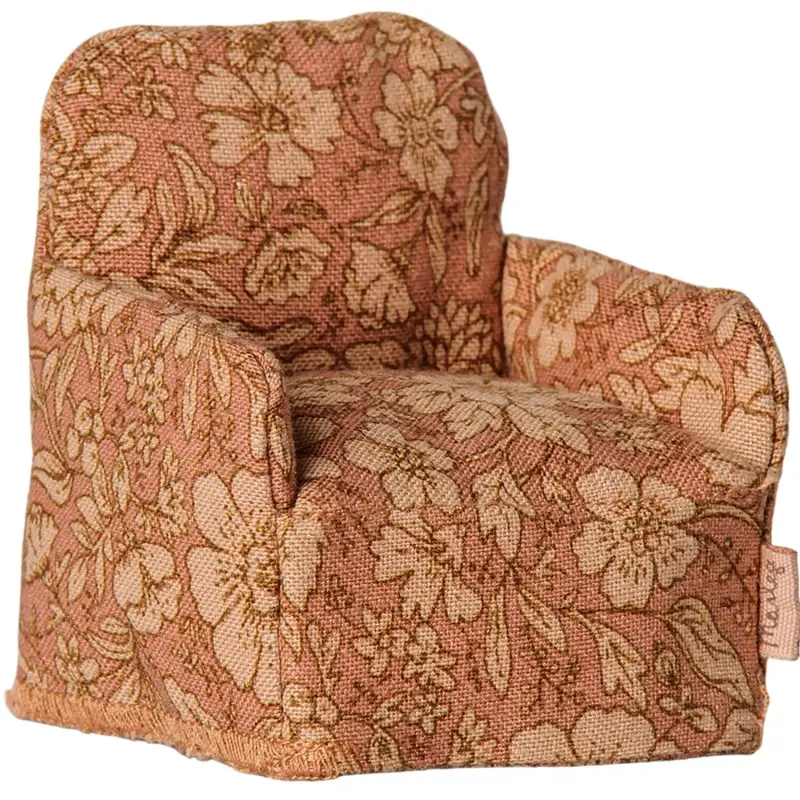 Fauteuil, Pour Souris Maileg - Fleurs