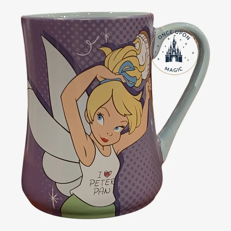 Fée Clochette – Mug "Always Late but Pretty" Style Pop-Art | Disneyland Paris