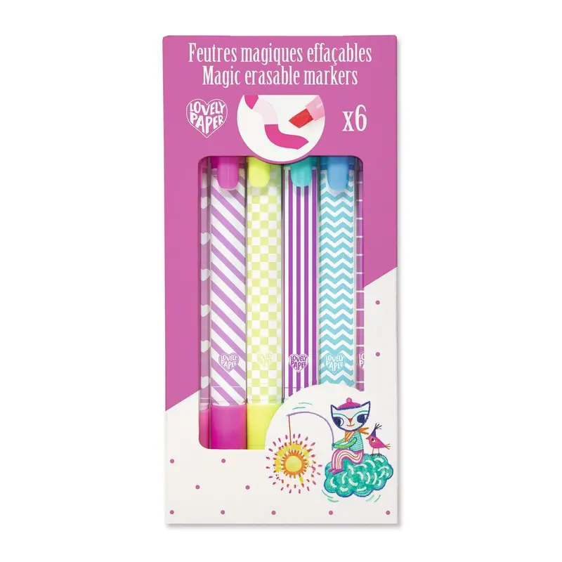 Feutres magique effaçables - Djeco