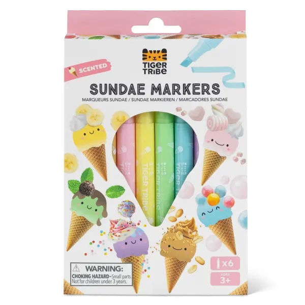 Feutres parfumés - Sundae - Tiger Tribe