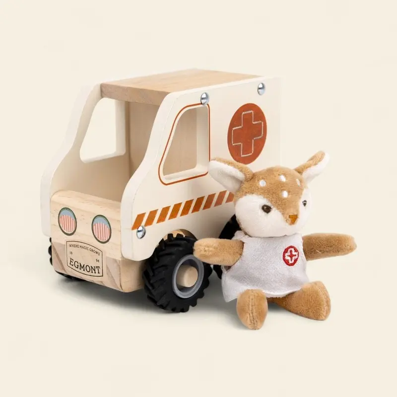 Figurine Ambulance avec ami miniature – Egmont Toys