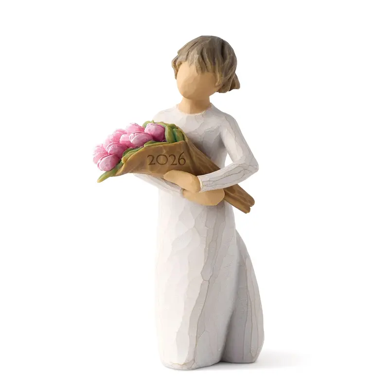 Figurine Année 2026 radieuse - Willow Tree - <i>De brillants espoirs et de belles possibilités</i>