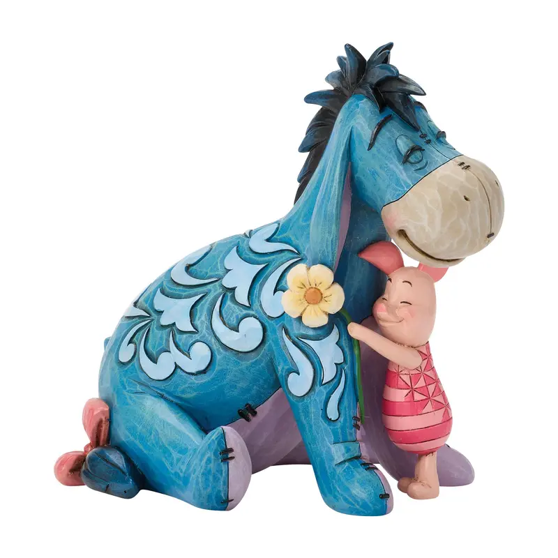 Figurine Bourriquet et Porcinet câlin - Disney Traditions