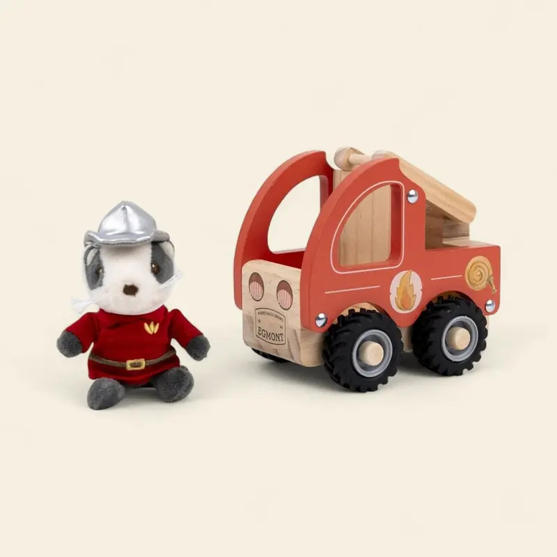 Figurine Camion de pompiers avec ami miniature - petit – Egmont Toys