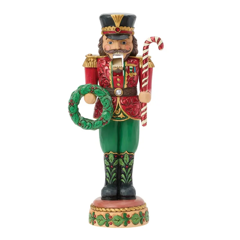 Figurine Casse-Noisette Soldat de Plomb Traditionnel - Heartwood Creek