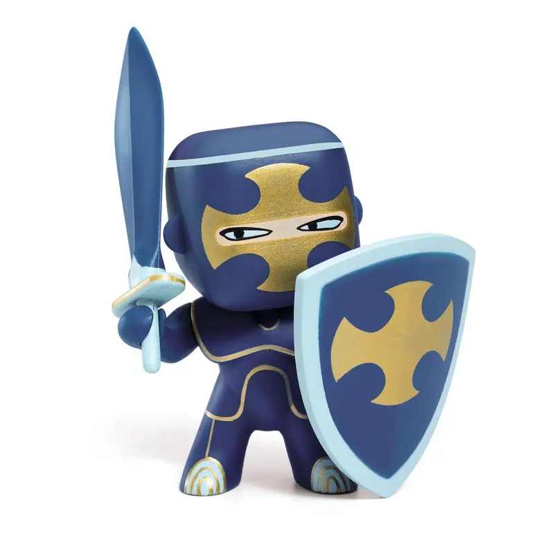 Figurine chevalier dark blue arty toys - DJECO