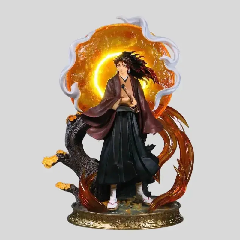 Figurine Demon Slayer - Yoriichi Tsugikuni Soleil LED
