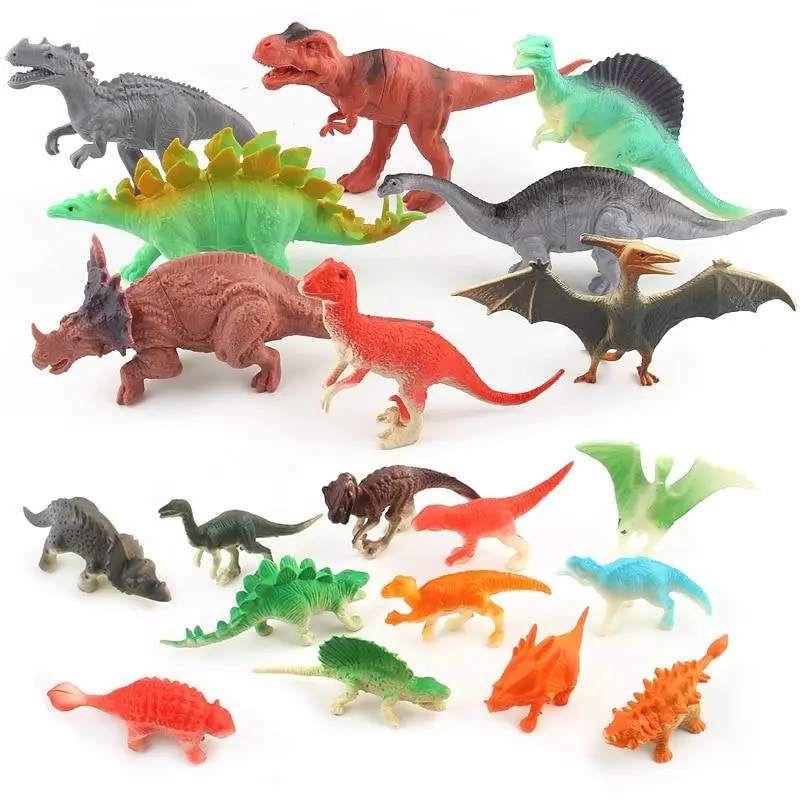 Figurine Dinosaure <br> En Plastique (x12)