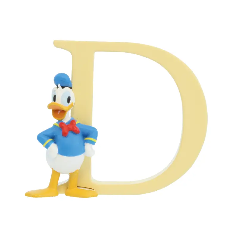 Figurine Donald Duck Lettre 'D' - Disney Showcase