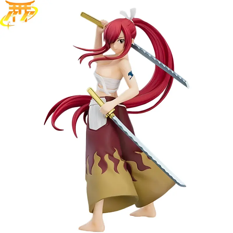 Figurine Erza"Armure Hakama" - Fairy Tail