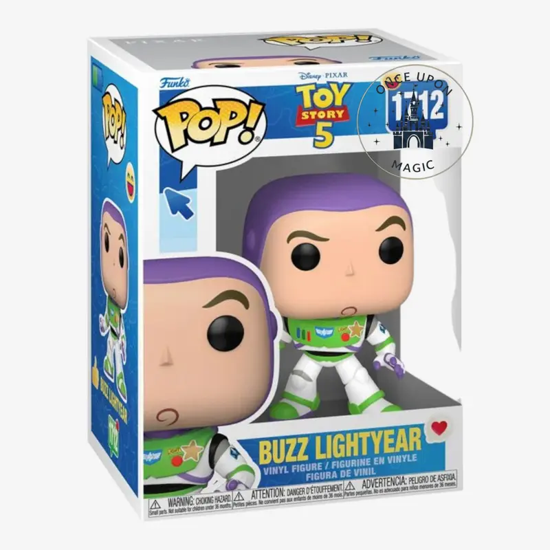 Figurine Funko Pop Buzz l’Éclair – Toy Story 5 – Disneyland Paris