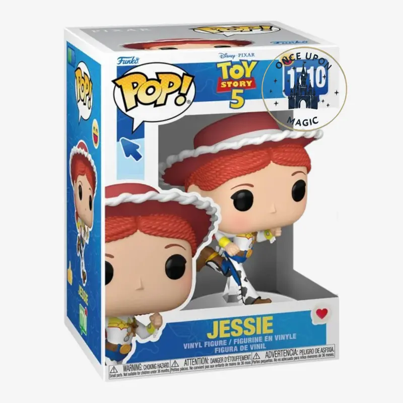 Figurine Funko Pop Jessie – Toy Story 5 – Disneyland Paris