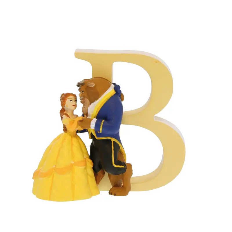 Figurine La Belle et la Bête Lettre 'B' - Disney Showcase