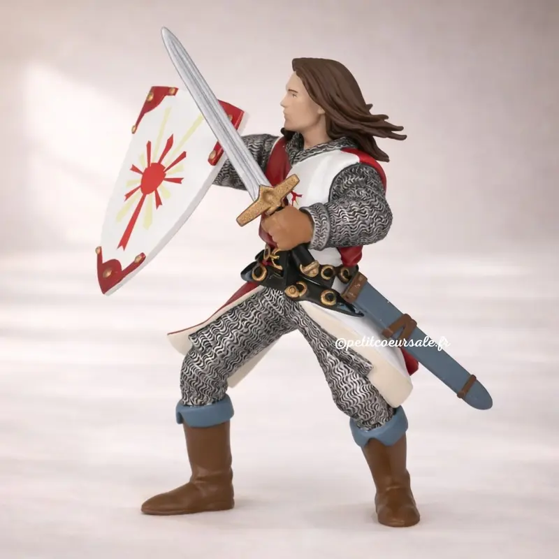 Figurine Lancelot rouge – jouet enfant dès 3 ans