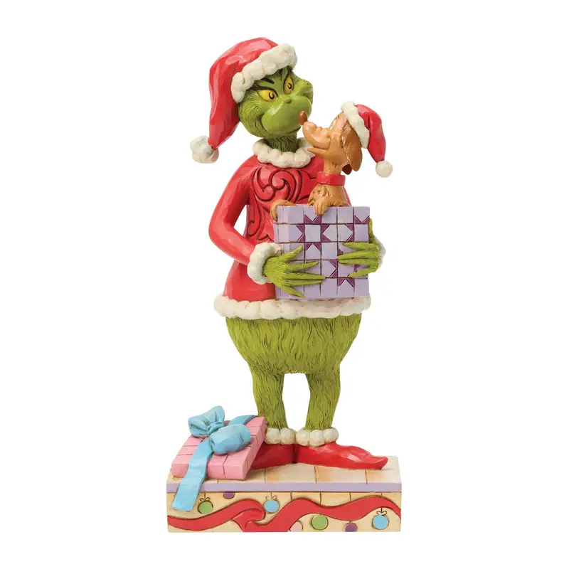 Figurine Le Grinch Cadeau - Grinch by Jim Shore