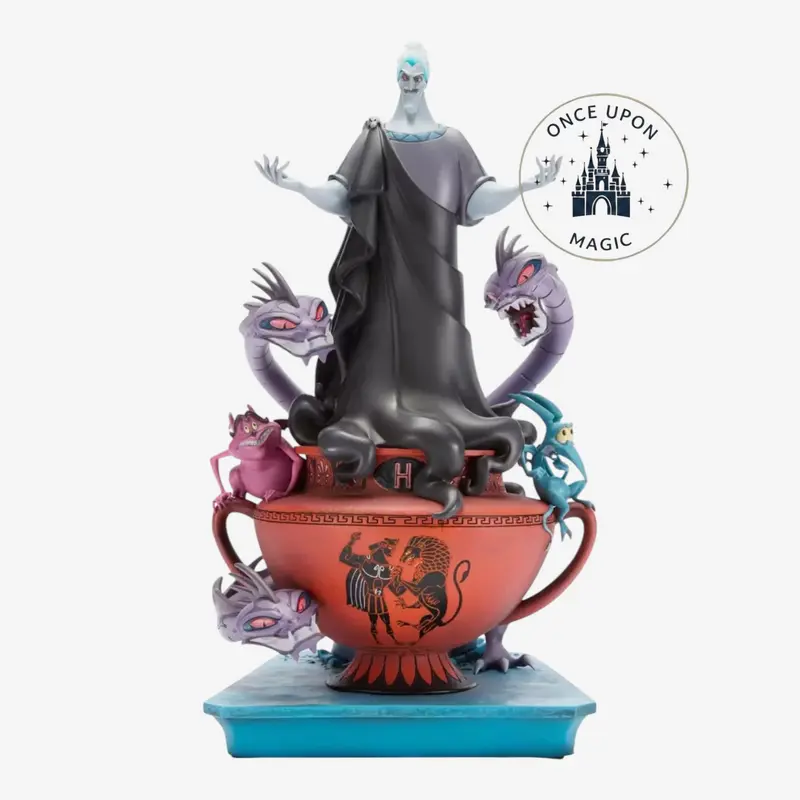 Figurine Lumineuse Hadès Peine Panique & Hydre Hercule Disney Villains — Disneyland Paris