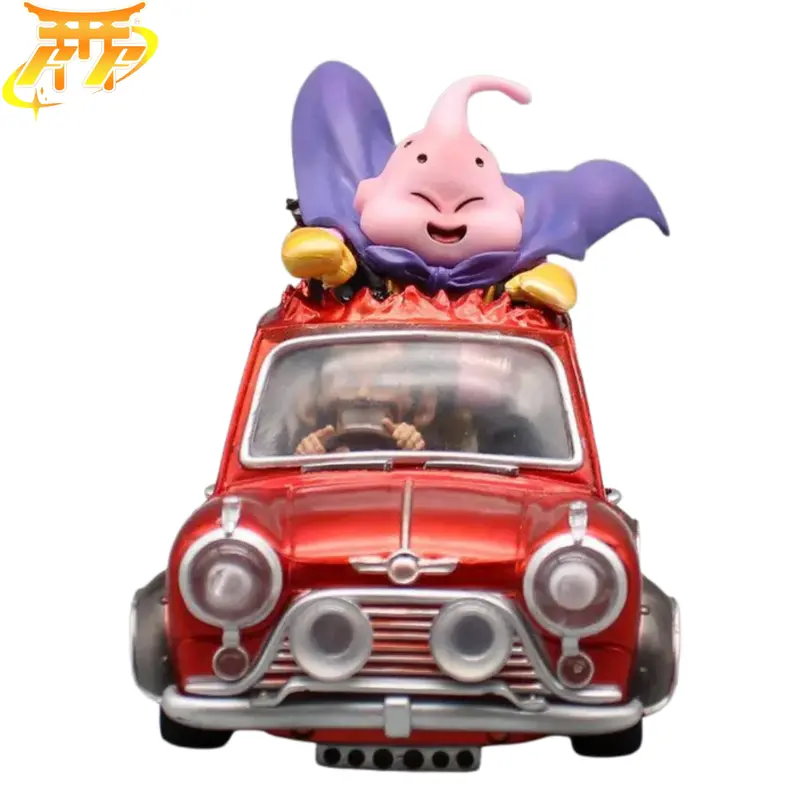 Figurine Majin Buu & Mr. Satan "Voiture Rouge" - Dragon Ball Z