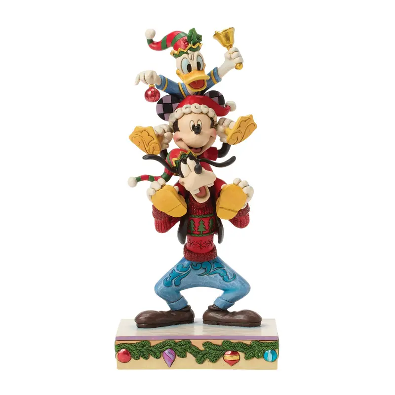 Figurine Mickey Donald et Dingo - Disney Traditions
