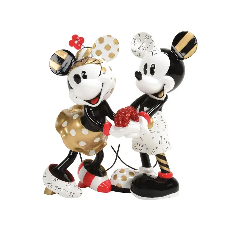 Figurine Mickey et Minnie Midas - Disney by Britto