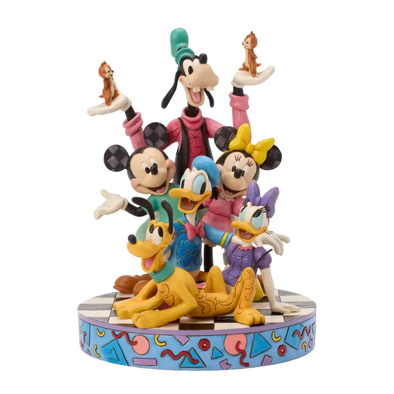 Figurine Mickey et ses amis rétro années 90 - Disney Traditions