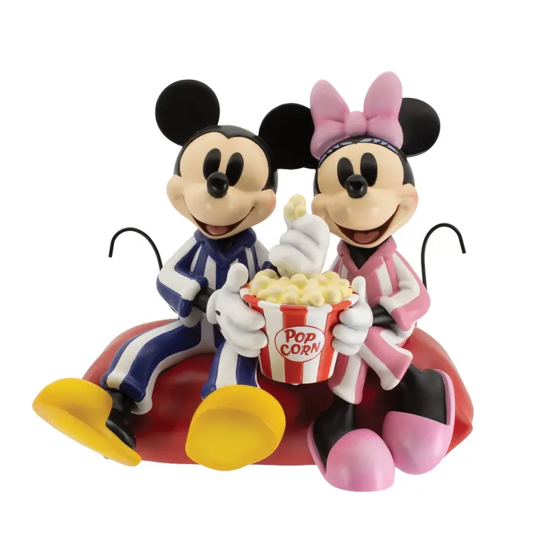 Figurine Mickey & Minnie Soirée pyjama - Disney Showcase
