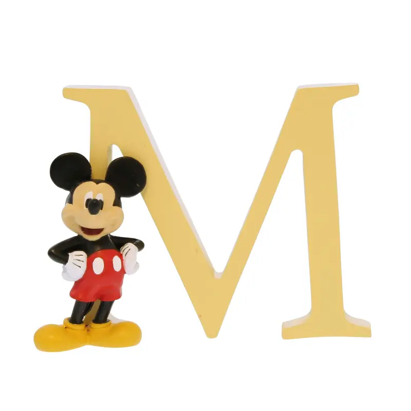 Figurine Mickey Mouse Lettre 'M' - Disney Showcase