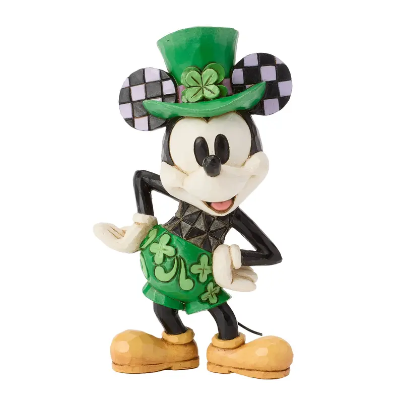 Figurine Mickey Saint-Patrick - Disney Traditions