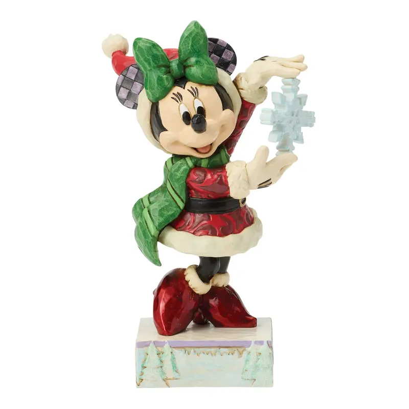 Figurine Minnie au Flocon de Neige - Disney Traditions