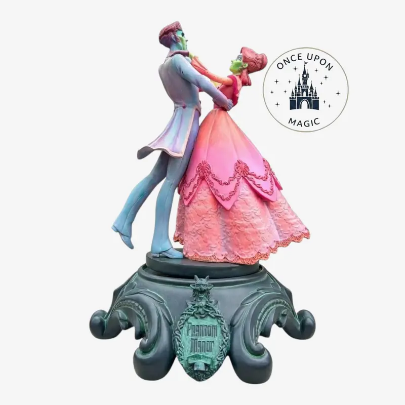 Figurine Musicale Phantom Manor – Édition Limitée Kevin Kidney & Jody Daily – Disneyland Paris