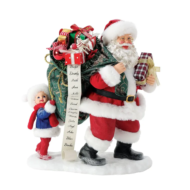 Figurine Père Noël Cadeaux - Possible Dreams