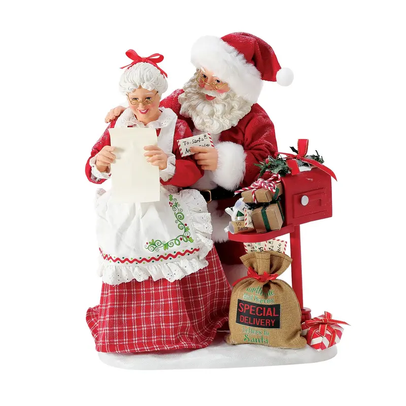 Figurine Père Noël Courrier - Possible Dreams