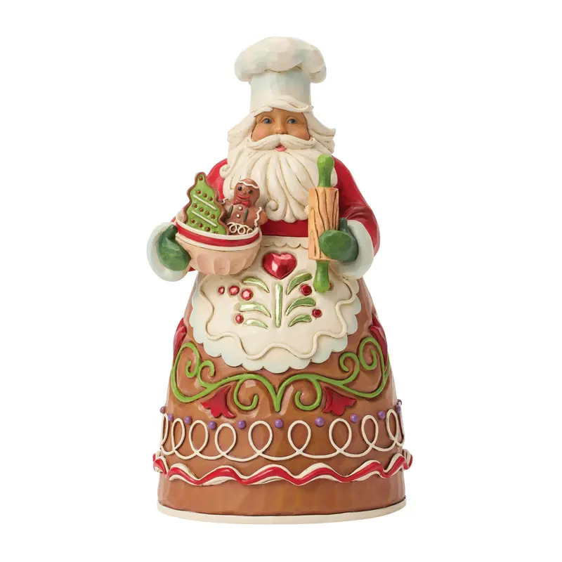 Figurine Père Noël Pain d'Épices – Heartwood Creek