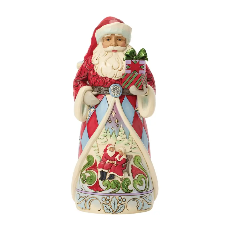 Figurine Père Noël Scène Mr et Mme Noël – Heartwood Creek